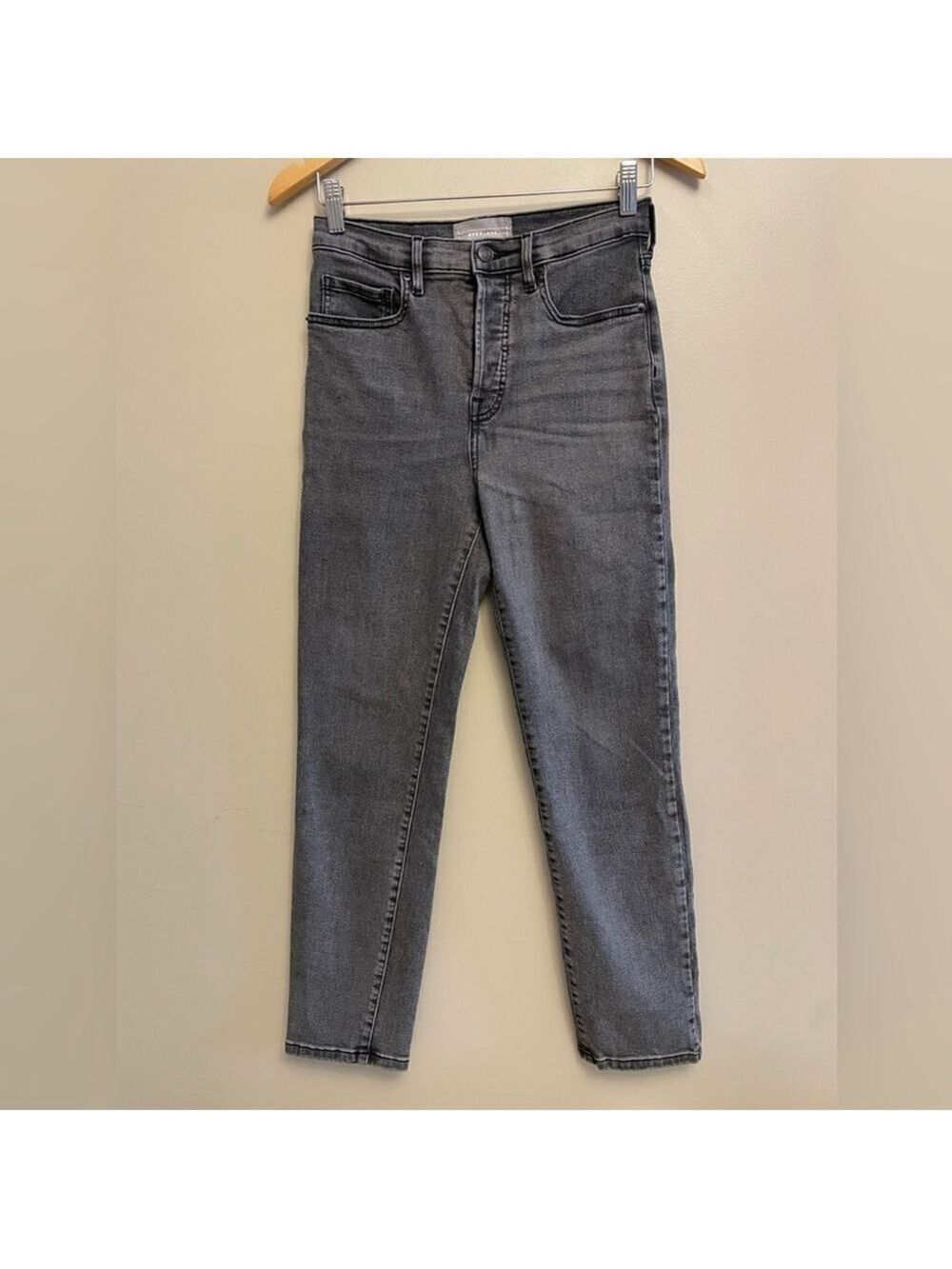 Everlane Black Light Wash Jeans Size 28 Skinny